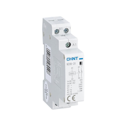 Контактор модульный NCH8-20/02 20A 2НЗ AC220/230В 50Гц (R) CHINT CHINT  256053CHINT