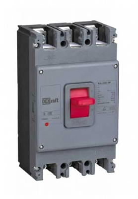 Автоматический выключатель для защиты двигателей 3P 350A 50kA DEKraft ВА-305М DEKraft ВА-305М 22821DEK