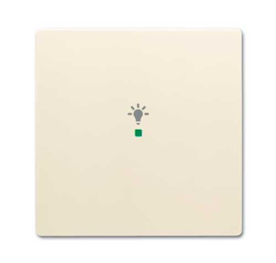 Клавиша одинарная free@home, освещение, future, цвет слоновая кость ABB ABB  2CKA006220A0517