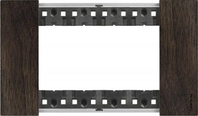 Орех Рамка итальянский стандарт 4 мод Bticino LivingNow Bticino Living now KA4804LG