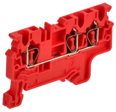 ARMAFIX Клемма пруж. CX2.5-3 3-конт. красная IEK IEK ARMAFIX AF-CT42-00-3-K04-002