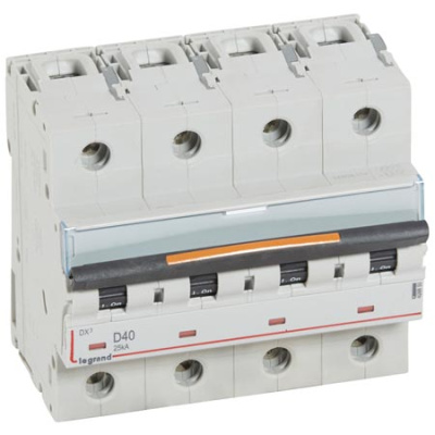 Автоматический выключатель 4P 40A D 25kA Legrand DX3 Legrand DX3 409850