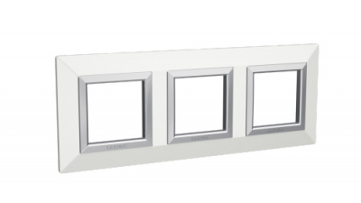 Рамка из металла, "Avanti", белая, 6 модулей DKC DKC Avanti 4400856DKC