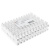 Колодка клеммная 10мм 10A полистирол белая 10шт EKF PROxima EKF  plc-KK-10-10-ps-w