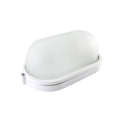 Светильник накладной, овал 210х105х85мм, 60W, Е27, IP54 / белый TDM НПБ TDM ELECTRIC  SQ0303-0034