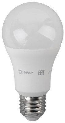 Лампа светодиодная грушевидная E27 220-240В 16Вт 2700К ЭРА ЭРА Эко ECO LED A60-16W-827-E27