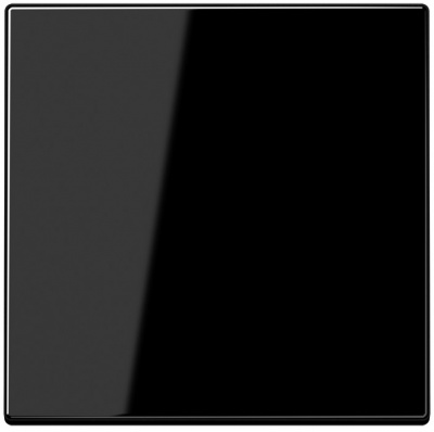 Накладка выключателя клавишного/светорегулятора нажимного Jung Черный Jung LS серия LS1561.07SW