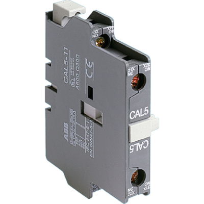 Контакт дополнительный боковой 1НО+1НЗ для А9 - А75 ABB CAL 5-11 ABB CAL 1SBN010020R1011