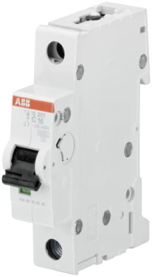 Автоматический выключатель 1P 1A (C) 10kA ABB S201M ABB S200M 2CDS271001R0014