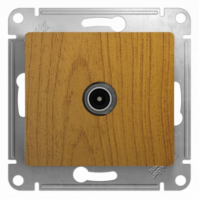 Розетка TV механизм Systeme Electric Glossa Дуб Systeme Electric Glossa GSL000593