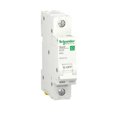 Автоматический выключатель 1P 40А (B) 6kA Schneider Electric Resi9 R9F02140