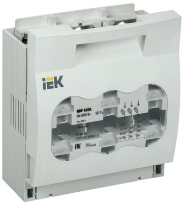 Предохранитель-выключатель-разъединитель 630A IEK IEK  SRP-40-3-630