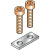 Перемычка BJS32 н/с для D70/32 3 пол. ABB ABB  1SNA205775R1600