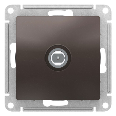 Розетка TV одиночная Schneider Electric AtlasDesign Мокко Systeme Electric AtlasDesign ATN000693