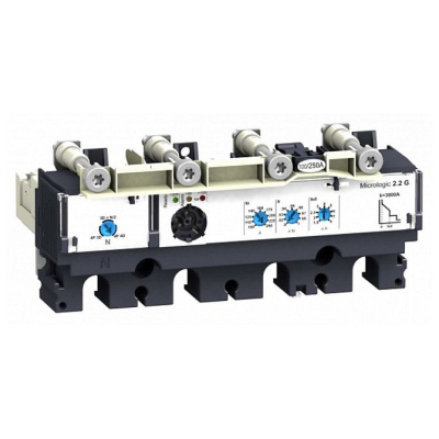 Расцепитель Micrologic 2,2-G 250A (LSOI) 4P 3d 4d 3d + N/2 Schneider Electric Compact/VigiCompact NSX100-250 Schneider Electric Compact NSX LV431485