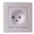 Розетка без заземления 16A в сборе Schneider Electric AtlasDesign Жемчуг Systeme Electric AtlasDesign ATN000440