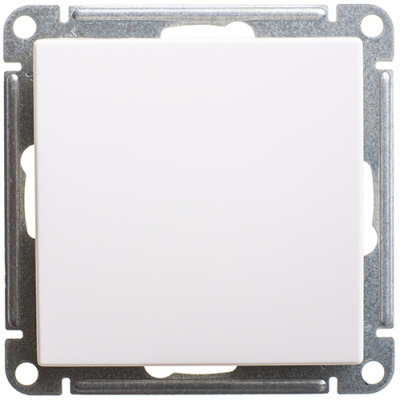 W59 AQUA 1-клавишный Переключатель, 10АХ, IP44, механизм, белый Schneider Electric Systeme Electric  VS610-156B-1-86