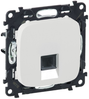 Розетка информационная 1-ая RJ 45 кат.6 UTP Legrand Valena Allure Белый Legrand Valena Allure 753742