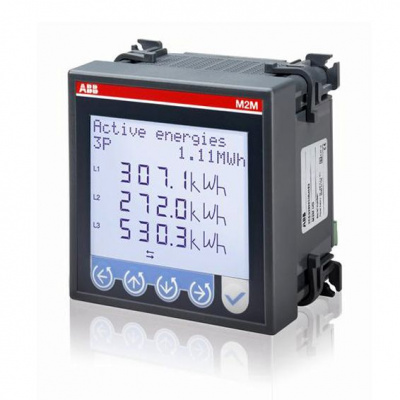 Прибор универсальный цифровой измерительный M2M LV MODBUS ABB  2CSG296992R4052