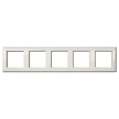 Рамка 5-постовая Jung Eco Profi Белый Jung Eco Profi EP485WW