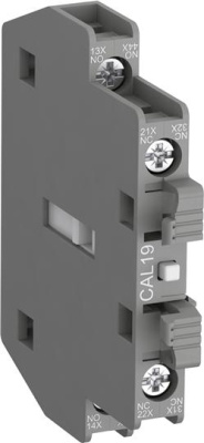 Контактный блок CAL19-11B-RT боковой 1HO+1НЗ для контакторов АF116RT - АF370RT ABB ABB  1SFN010829R3311