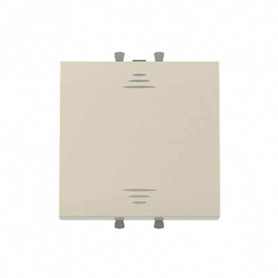 Выключатель одноклавишный модульный, "Avanti", "Ванильная дымка", 2 модуля DKC DKC Avanti 4405102DKC