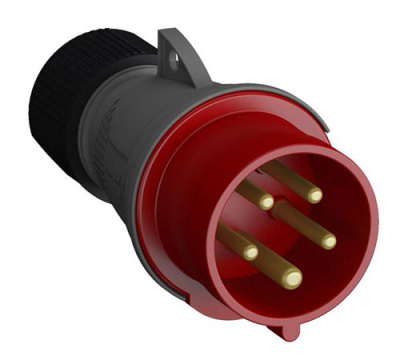 Вилка кабельная Easy&Safe 416EP6,16А,3P+N+E,IP44,6ч ABB ABB  2CMA101967R1000