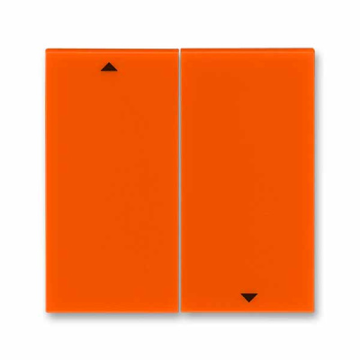 Сменная панель на клавишу для выключателя жалюзи оранжевый ABB Levit ABB Levit 2CHH594471A8066