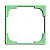 Вставка декоративная в рамку ABB BJB Basic55 Салатовый