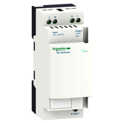 Модульный блок питания 24В 0,6A Schneider Electric  ABL8MEM24006