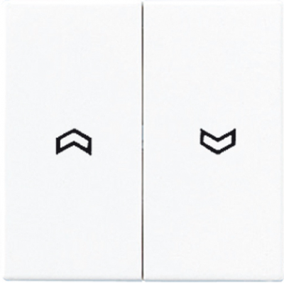 Клавиша 2-ая жалюзийная Jung Белый Jung A серия A595PWW