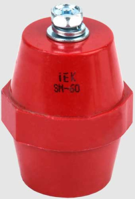 Изолятор SM60 (М8) силовой с болтом IEK IEK  YIS11-60-20-B