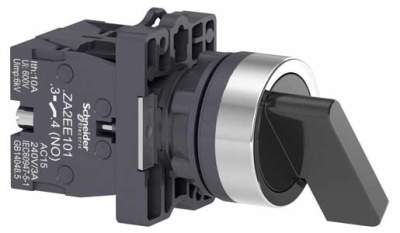 Перекл.,дл.ручка,3поз.сфикс.,2НО Schneider Electric  Schneider Electric  XA2EJ33