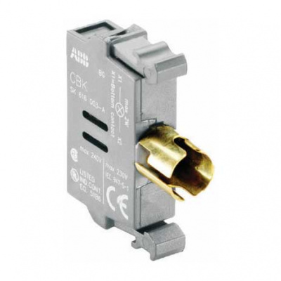 Патрон MLB-3 напряжение 230В для лампочки до 2Вт / 130ВAC/DC ABB ABB  1SFA611620R1003