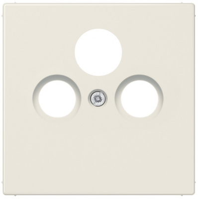 Накладка TV-FM-SAT розетки Jung Слоновая кость Jung LS серия LS990SAT