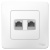 Розетка двойная компьютерная скрытой установки RJ45 кат.5E Systeme Electric Blanca Белый Systeme Electric Blanca BLNIS045451
