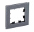Рамка 1-постовая мрамор Schneider Electric AtlasDesign Nature Айс Грей Systeme Electric AtlasDesign Nature ATN343201
