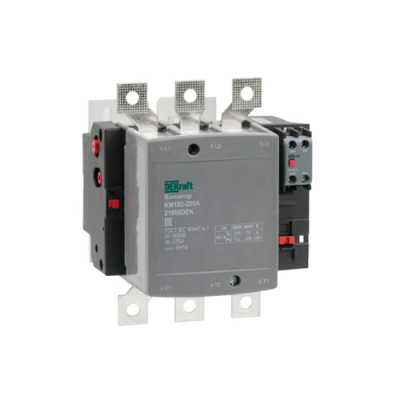DEKraft КМ-102 Контактор 225А 220В_АС АС3_ АС4 1НО+1НЗ DEKraft КМ-102 21955DEK