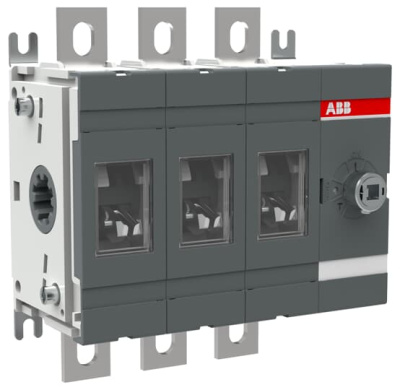 Рубильник OT200E30 до 200А 3-полюсный (без ручки управления) ABB ABB  1SCA022720R0150