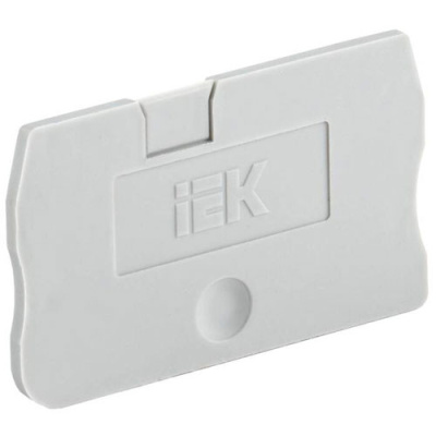 Заглушка для КПИ 2в-1,5/2,5 серая IEK IEK  YZN11D-ZGL-002-K03