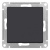 Кнопка нажимная сх.1 10AX механизм Schneider Electric AtlasDesign Карбон Systeme Electric AtlasDesign ATN001015