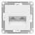 Розетка двойная компьютерная RJ45+RJ45 кат.5E механизм Schneider Electric AtlasDesign Белый Systeme Electric AtlasDesign ATN000185