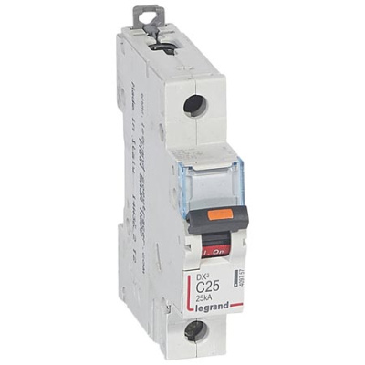 Автоматический выключатель 1P 25 A C 25kA Legrand DX3 Legrand DX3 409757
