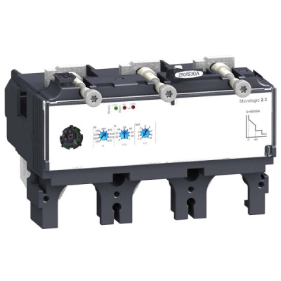 Расцепитель Micrologic 2,3 630A (LSOI) 3P 3d Schneider Electric Compact NSX400-630 Schneider Electric Compact NSX LV432080