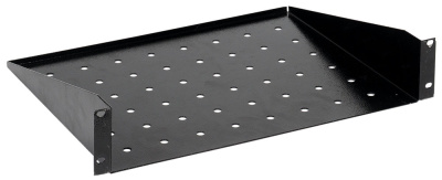 19" Полка консольная глубиной 550мм, 2U, черная ITK ITK  RS05-550P