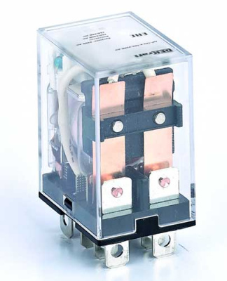 Реле промежуточное 2 конт. с LED инд. 10А 12В DC DEKraft ПР-102 DEKraft ПР-102 23903DEK