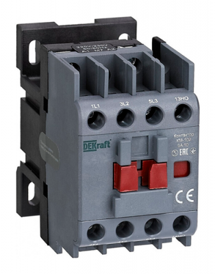 DEKraft КМ-102 Контактор 9А 48В_АС АС3_ АС4 1НО+1НЗ DEKraft КМ-102 21902DEK