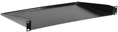 19" Полка консольная глубиной 280мм, 1U, черная ITK ITK  RS05-280M