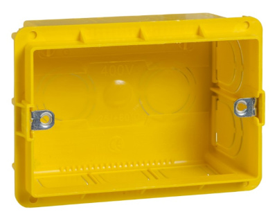 Коробка монтажная 3 модуля Schneider Electric Unica New Modular Schneider Electric Unica New Modular MGU8.603
