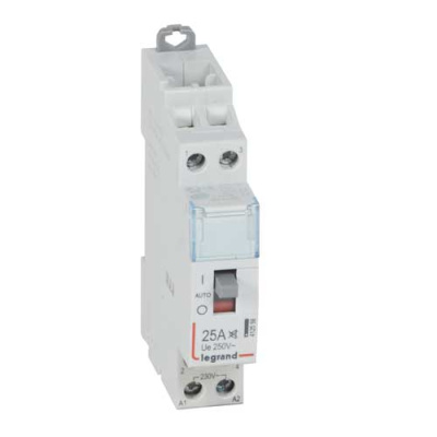 Контактор 230V 2НО 25A б/ш.руч. Legrand CX3 Legrand  412558